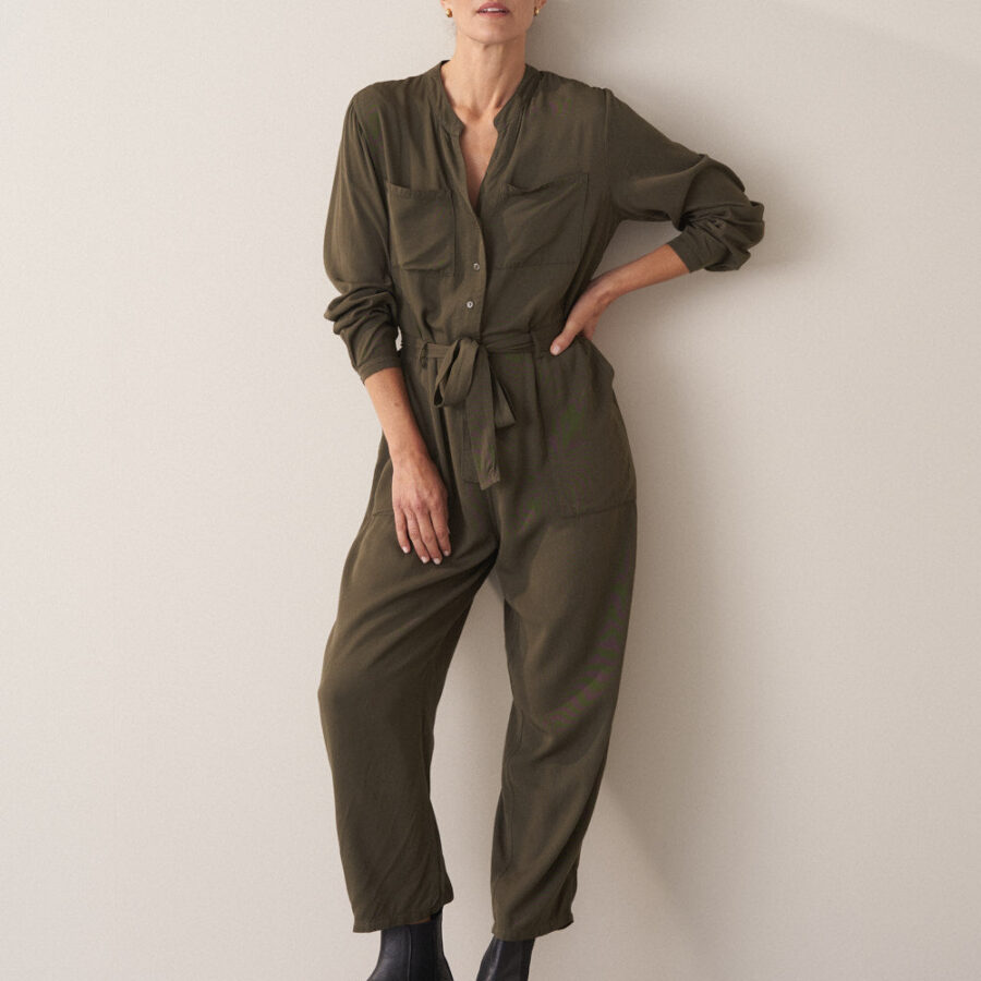 Khaki Jumpsuit