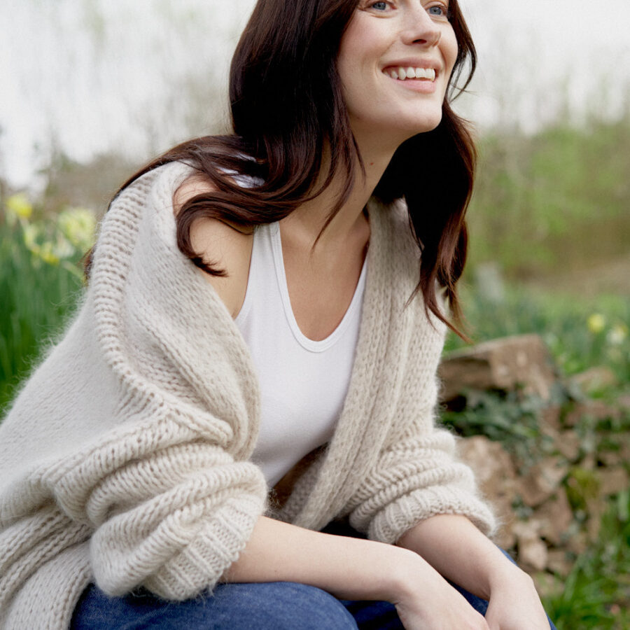 Oatmeal Chunky Cardigan